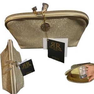 Rebecca & Rifka Glitter cosmetic case.